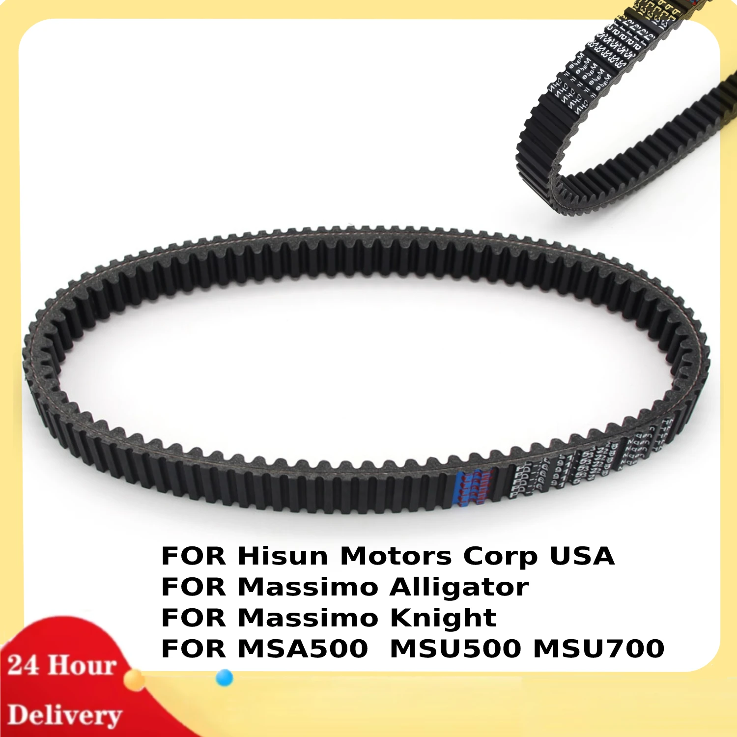 

Motorcycle Drive Belt For Massimo Alligator 550 700 4 Knight 500 MSA500 MSU500 MSU700 4 Motos Accessories Best Selling Durable