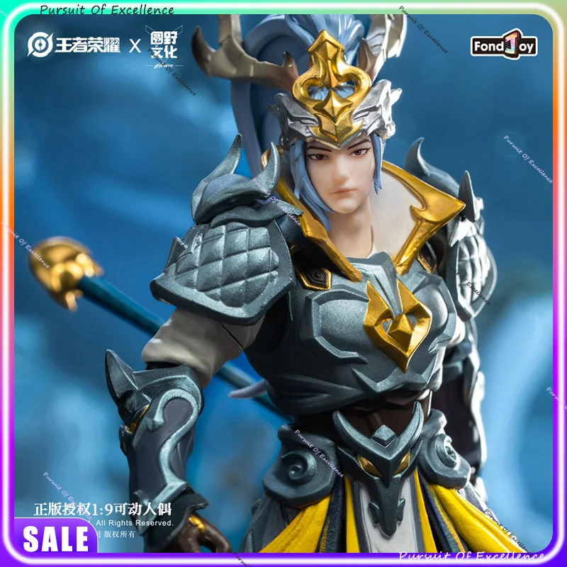 

In Stock Honor of Kings Han Xin White Dragon Roar Action Figure - FondJoy Poseable Model Gift for Boys Holiday Gift