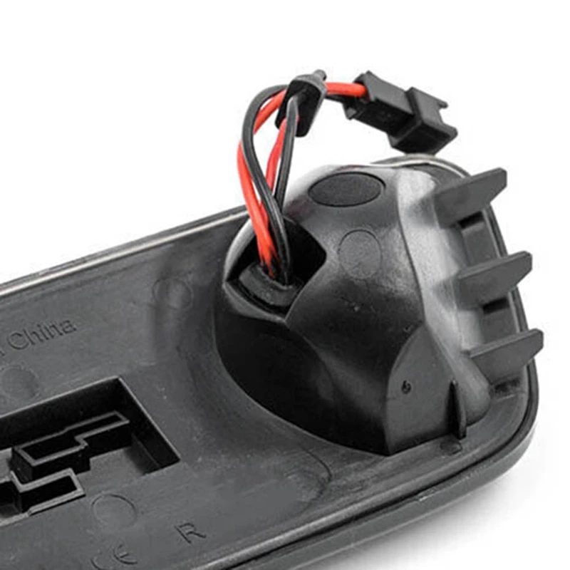 Luz LED de posición lateral dinámica, lámpara de señal de giro para Mini Cooper F54 Clubman 16-23 63137358469,63137358470, negro ahumado