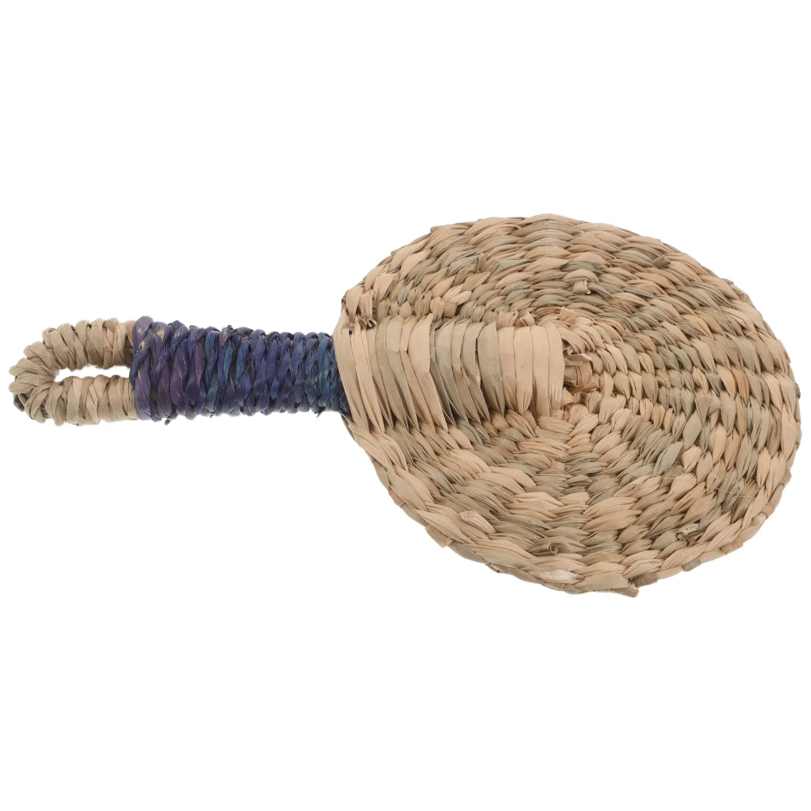Mini Woven Handheld Straw Fan Portable Boho Summer Cooling Decorative Wall Hanging Sea Grass Fan Wedding Favor
