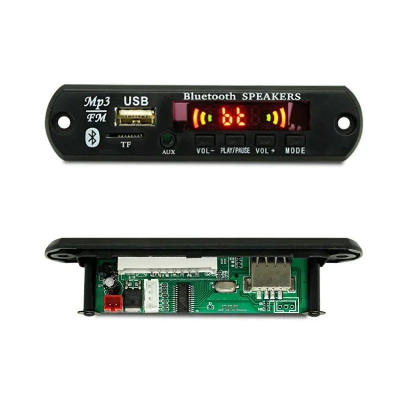 Neue Bluetooth 5,0 MP3 Player Decoder Board FM Radio TF USB 3,5mm AUX Modul Musik Empfänger Car Kit Audio Verstärker bord