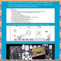 (Flash Sale) 2X 24Bit 192Khz Daughter Card SPDIF Optical And RCA Out Plate Cable Bracket Digital Audio Output For ASUS Gigabyte