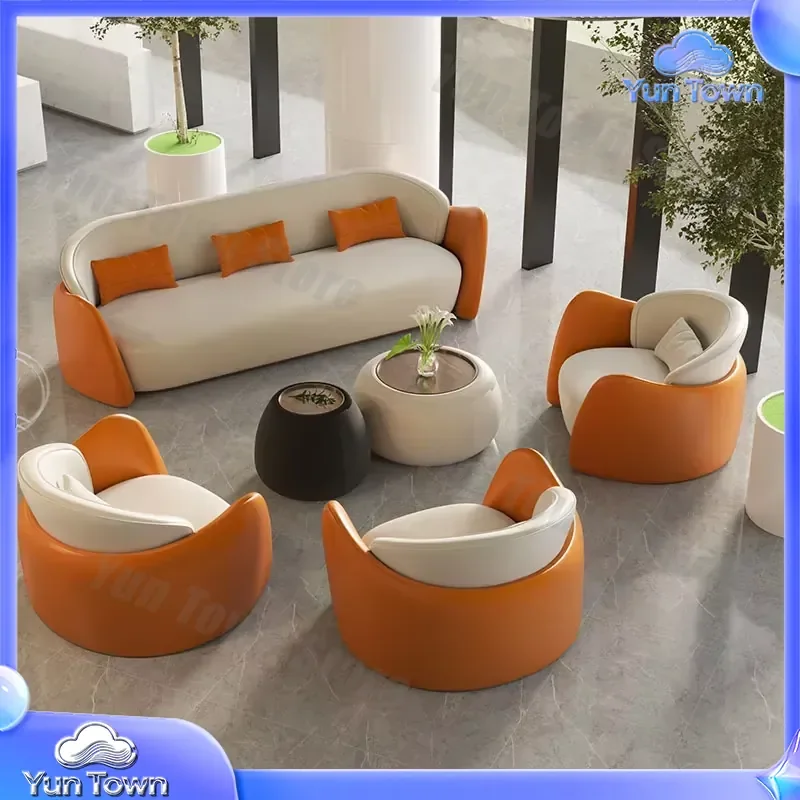 Luxury Modern Velvet Fabric Sofa for Living Room Hotel Office Sponge Filled Business
