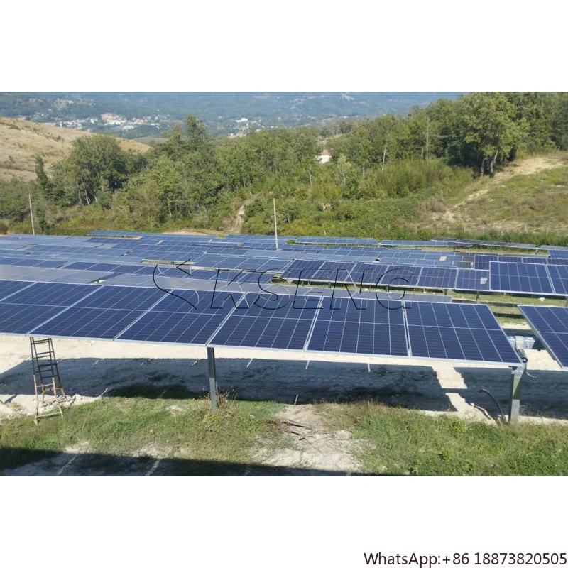 Single Axis Solar Panel Tracking System with Slewing Drive Efficient Solar Tracker System