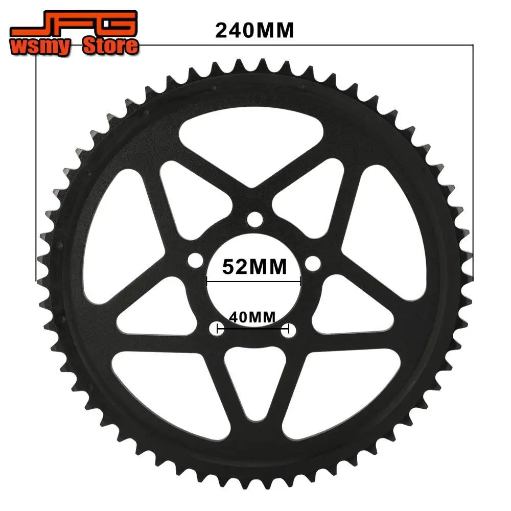 Front Rear Sprocket Motorcycles Accessories Transmission Chain Gear Set Primary Drive Sprocket For Sur Ron Light Bee S X E-Bike