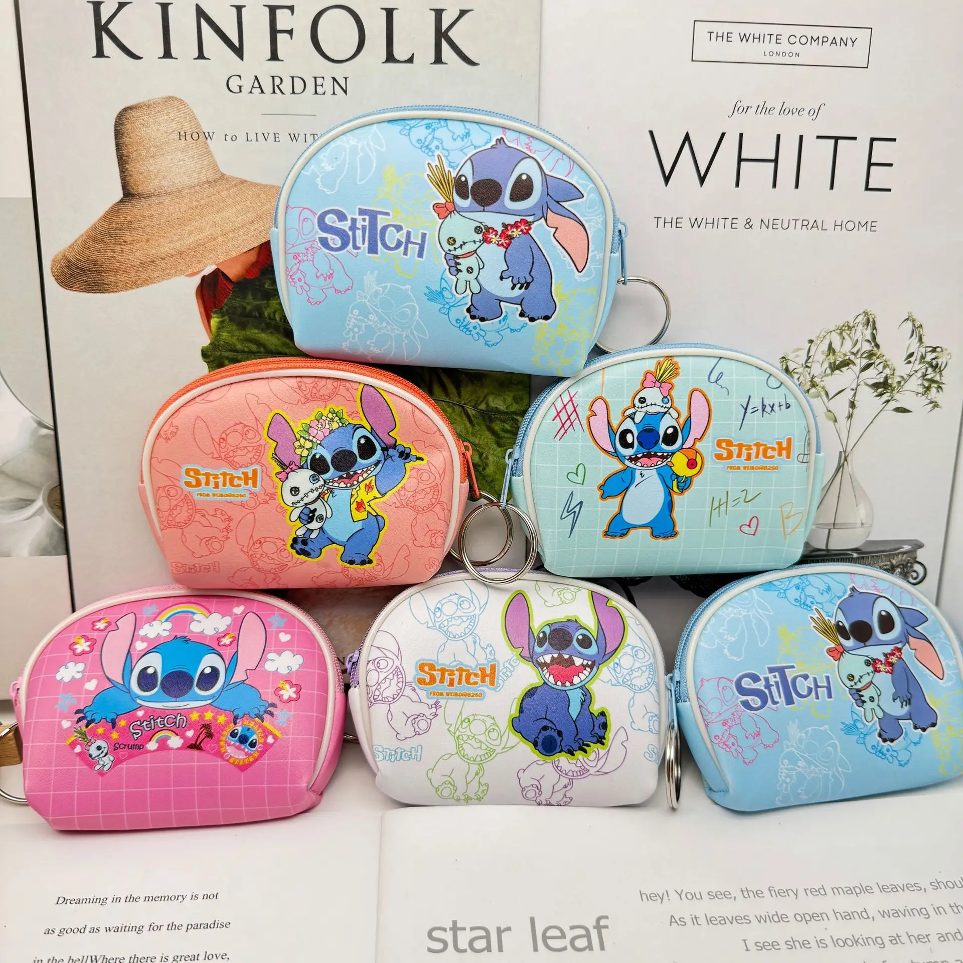 

6pcs new cartoon coin wallet high appearance levelcute portable coin wallet