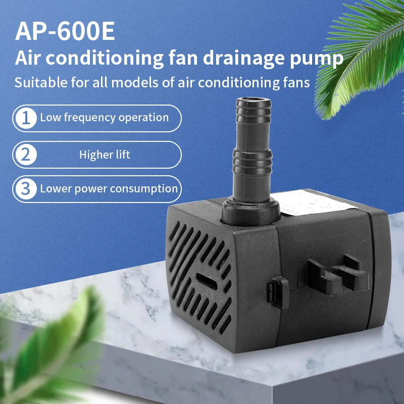Allzweck-Klimaanlagenlüfter Tauchpumpe Kühllüfter/Kühler Wasserpumpe AP-600E