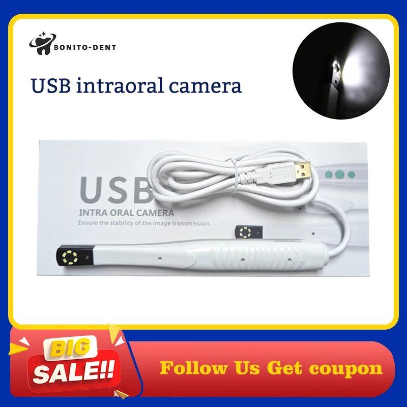 Portable USB Intraoral Dental Endoscope Camera Intraoral Odontologica Real-time Intra Oral Camera