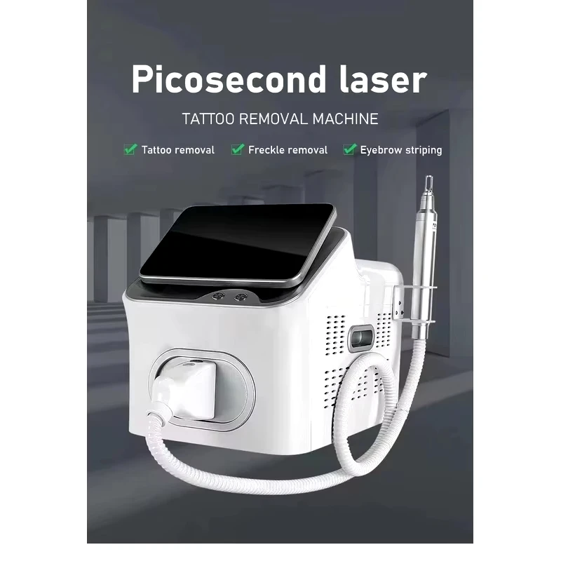 

Factory Price Portable 532nm 1064nm 1320nm Pico Laser Remove Tattoo Machine Nd:yag Picosecond Laser Tattoo Removal Machine