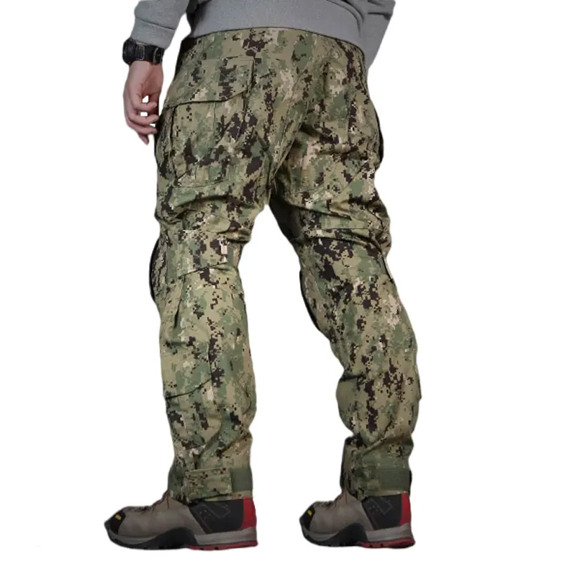 Emersongear Tactical Training Pants Gen 3 Mens Cargo Trouser Shooting Airsoft Hunting Wargame Combat Hiking Cycling EM7049 AOR2