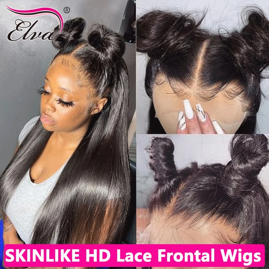 

HD Lace Wigs 7x7/6x6/5x5 HD Lace Closure Wigs Silky Straight Melt Skins Deep Part 13x4 13x6 Lace Front Human Hair Wigs For Woman