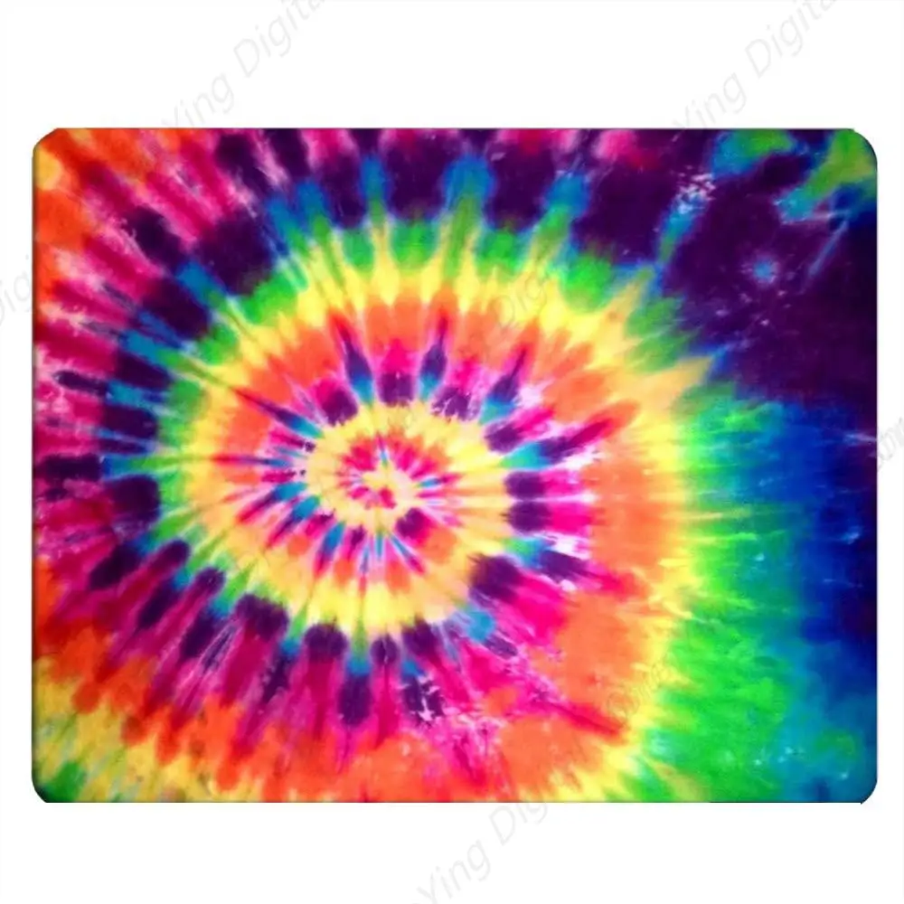 

Abstract Art Color Tie Dyeing Mouse Pad Computer Desk Laptop Office Mouse Pad Anti slip Rubber 25*30cm