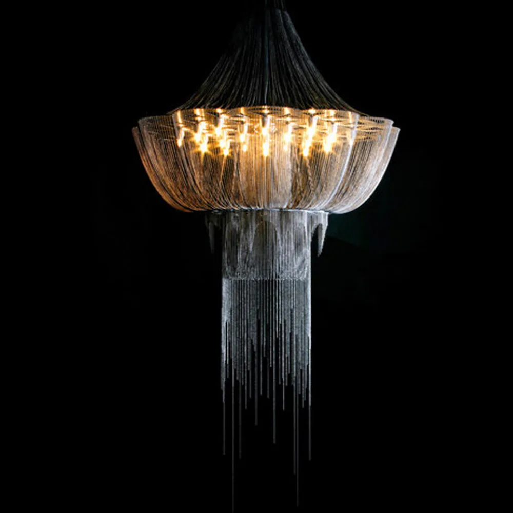 Modern Chandelier Design For Duplex Living Spaces & Luxury Hospitality Lighting Projects 110v/220v
