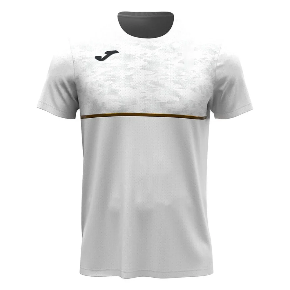 Nueva Camiseta Deportiva para Hombre de JOMA, Transpirable y que Absorbe la Humedad, con Estampado 3D, Ideal para Entusiastas del Fútbol como Ropa de Entrenamiento