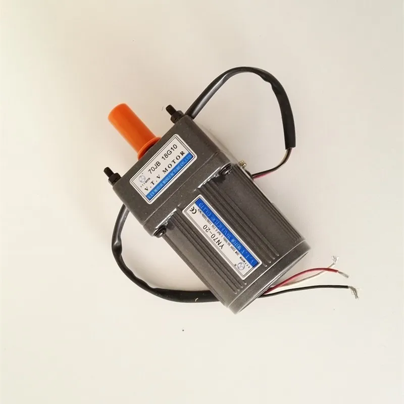 YN70-20 70JB25G10 220V 20W 3 Wires Fixed Speed Gear Motor 60rpm 70mm Industrial Reduction Motor