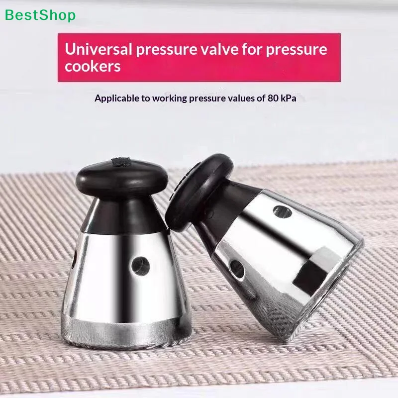 2pcs High Pressure Cookware Soup Meat Pot Stainless Iron Pressure Valve Household High Pressure Cooker Accessries