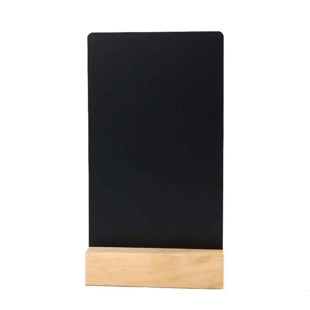 Mini Blackboard Pesan Berdiri Menu Harga Stand Rak Display Meja Papan Billboard Signage Plate Table Top Meja Tanda
