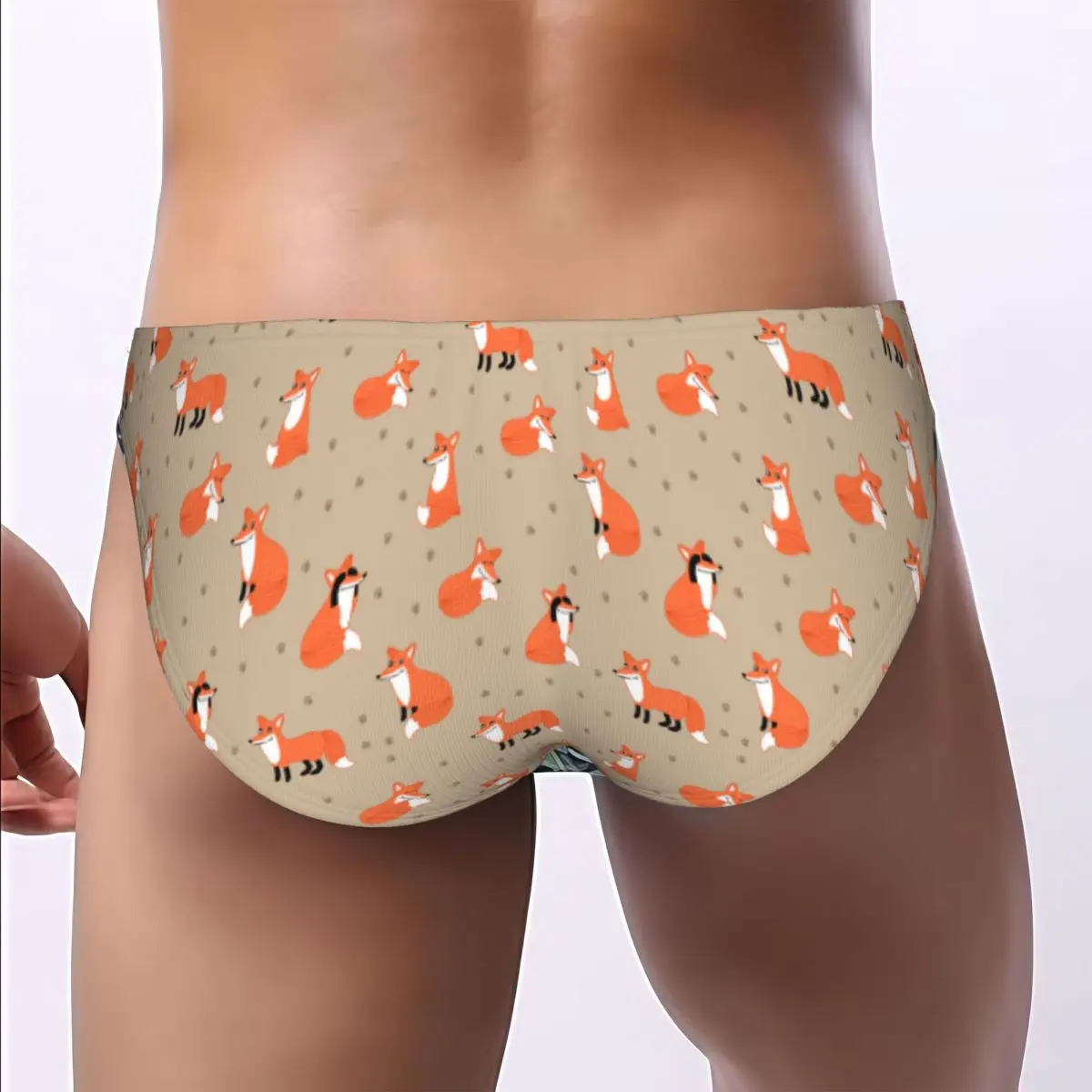 Fox Men's Underwear Soft Breathable Briefs Sexy Male Panties High Quality Ropa Interior