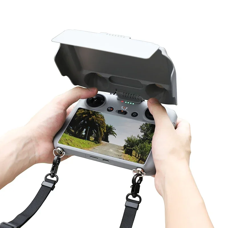 2 في 1 غطاء للحماية ل DJI RC2 /RC غطاء للشمس للتحكم عن بعد مع لوحة مساعدة ل DJI FLIP/Mini4 Pro ملحقات طائرة بدون طيار