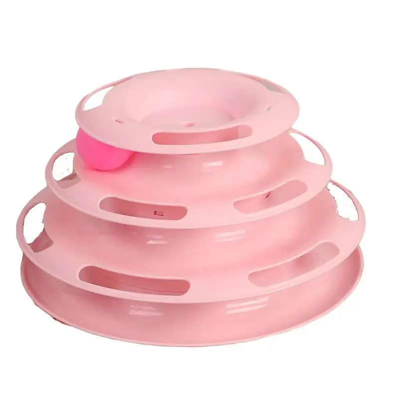 Cat Rotary Table Self Hi Tower Toy Three Or Four Layer Multi Style Selection Puzzle Track Pets Training Supplies Accessories image 6