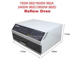 Reflow Oven Soldering Machine Infrared Chip Heater 962 BGA Solder SMD SMT Rework Station