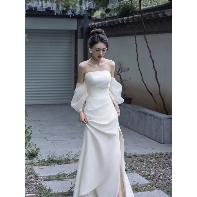 D11 Light wedding dress niche high-end 2024 new style