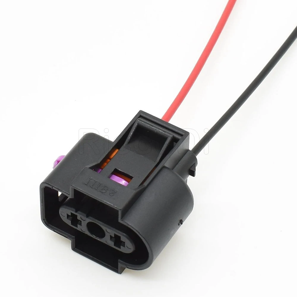 2 دبوس غسالة السائل الاستشعار التوصيل خزان المبرد خزان الاستشعار موصل مقاوم للمياه لشركة فولكس فاجن جيتا جولف أودي 1J0 973 202 1J 0973202