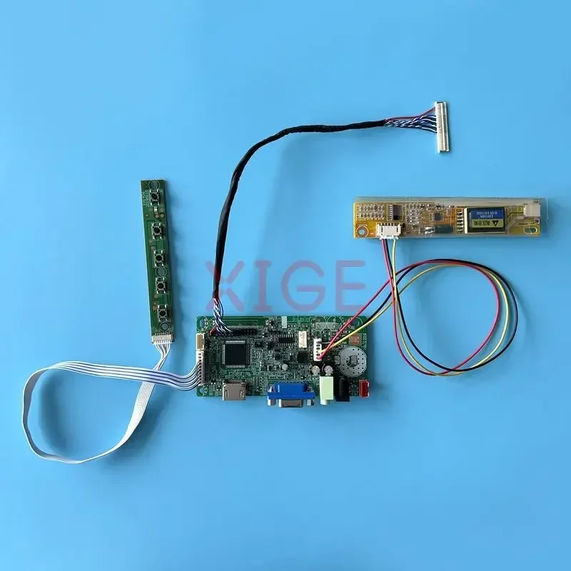 For LTN141W1 LTN141W3 TD141THCA1 LCD Screen Controller Driver Board HDMI-Compatible VGA Monitor 30 Pin LVDS 1CCFL 1280*800 Kit