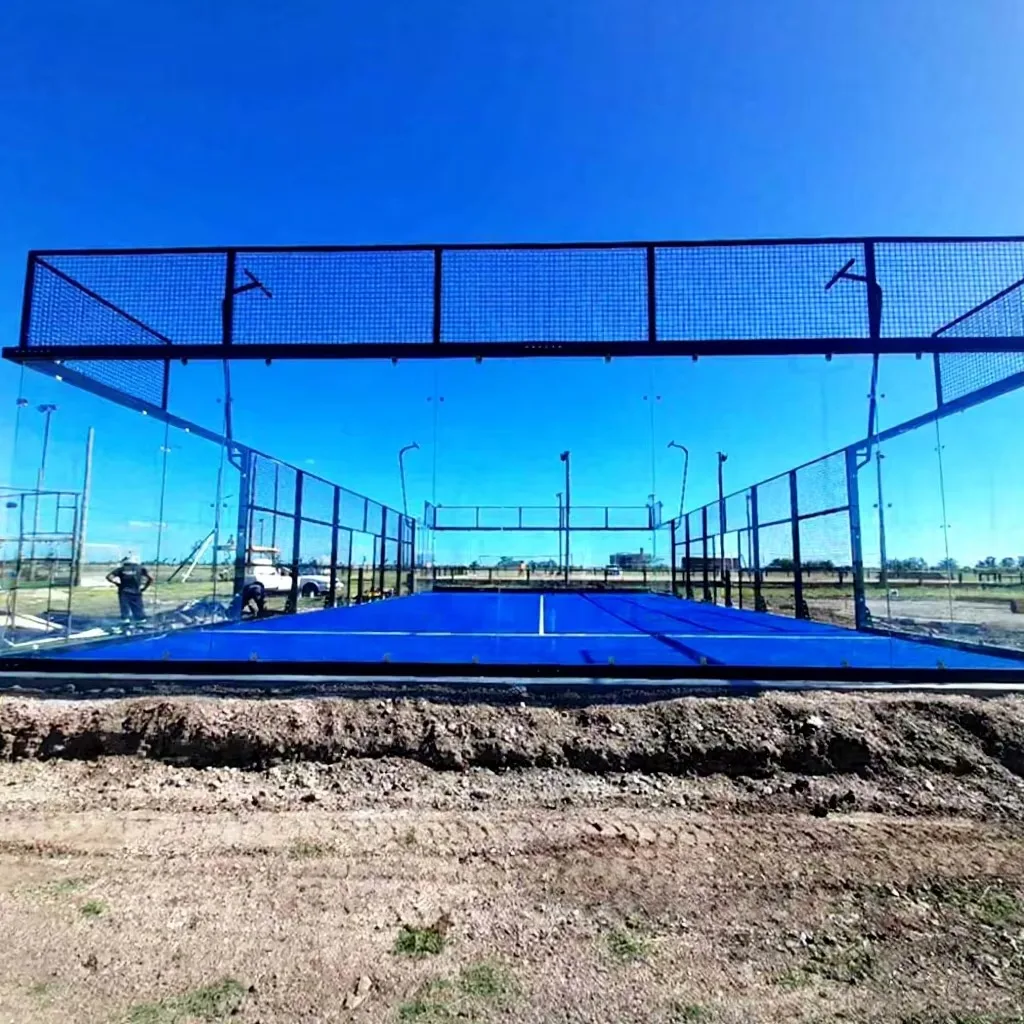 XTZPADEL Professional Custom Padel Tennis Court Panoramic Cage Tennis Outdoor Squash Court Facilities Cage