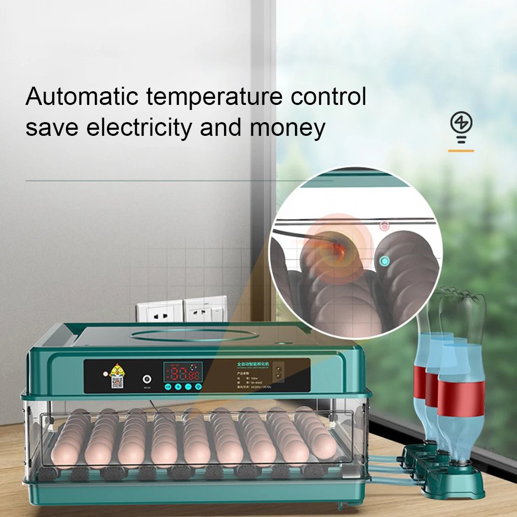 6/10/15 Eggs Incubator Automatic Chick Hatcher Poultry Hatching Machine Auto Turner Equipment for Home