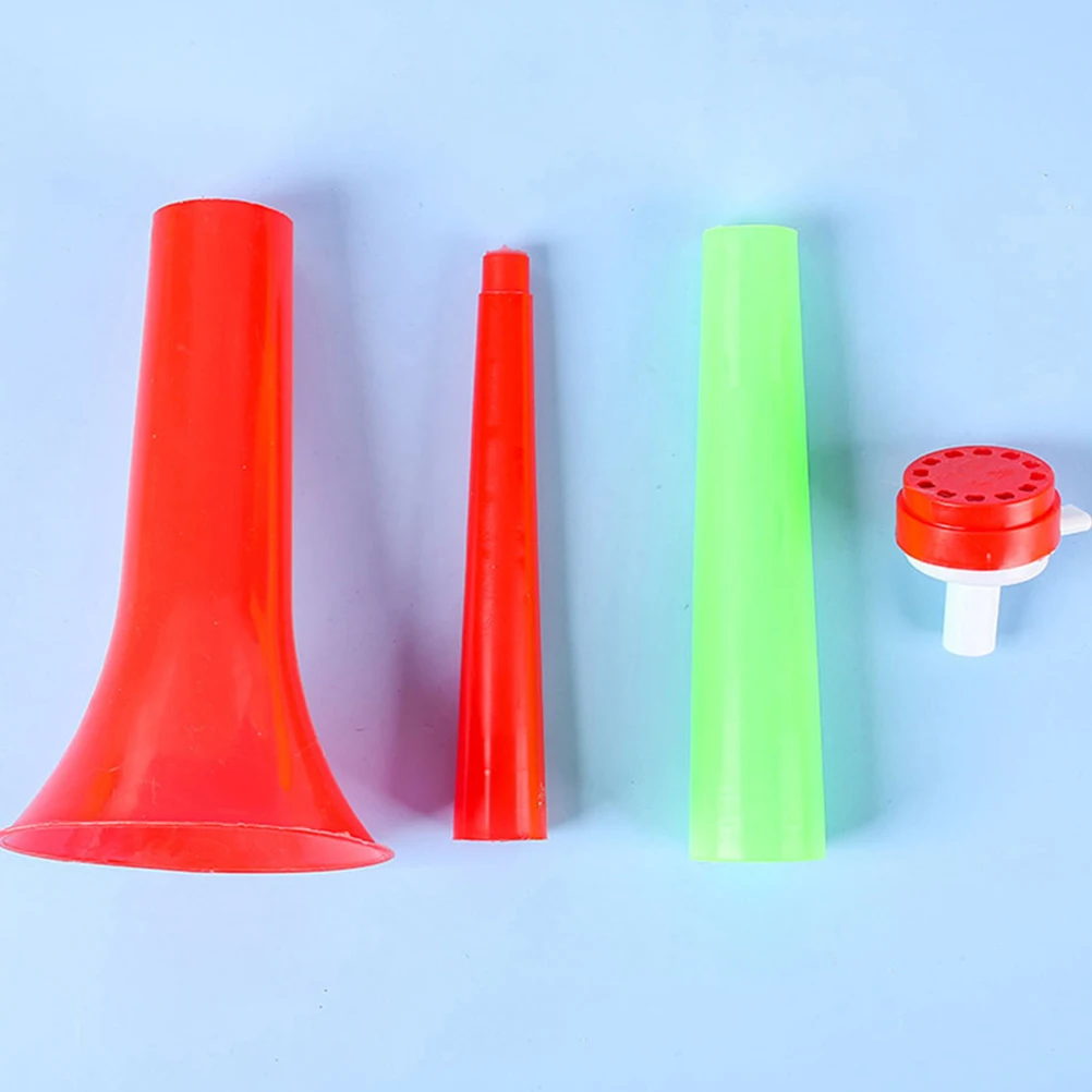 

7pcs Telescopic Horn Plastic Party Horns Football Noise Maker Stadium Horn Cheering Props For Sport Outdoor Events Team