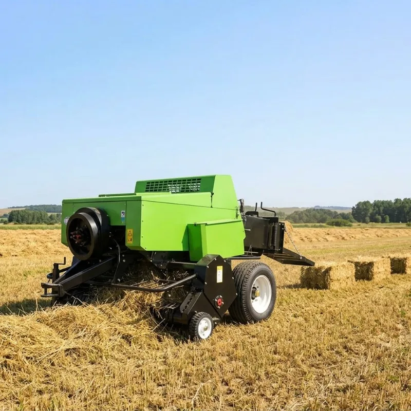 Customized Round Baler Square Baler Heavy Duty Square Silage Baler High Density Hay Baling Machine Compact Design For Harvesting