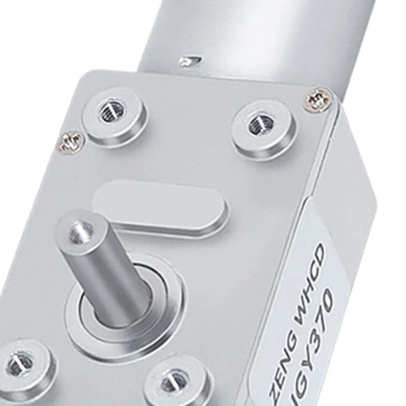 370 양방향 고토크 웜 기어드 모터 DC 12V 감속 모터 전기 구동 모터 10RPM 18RPM 30RPM 40RPM 68RPM 90RPM