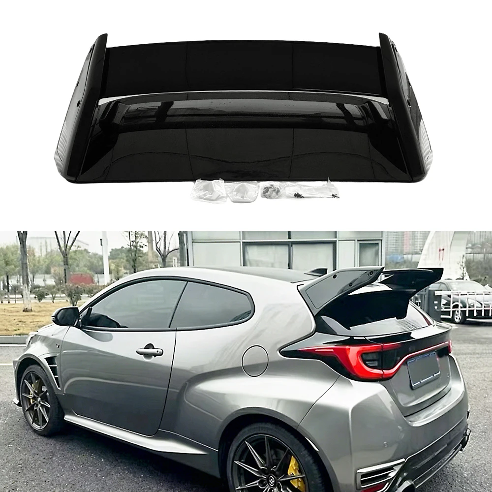 Gloss Fiberglass A Style Rear Spoiler Airfoil Wing Directly From The Factory Suitable For Yaris GR GXPA16