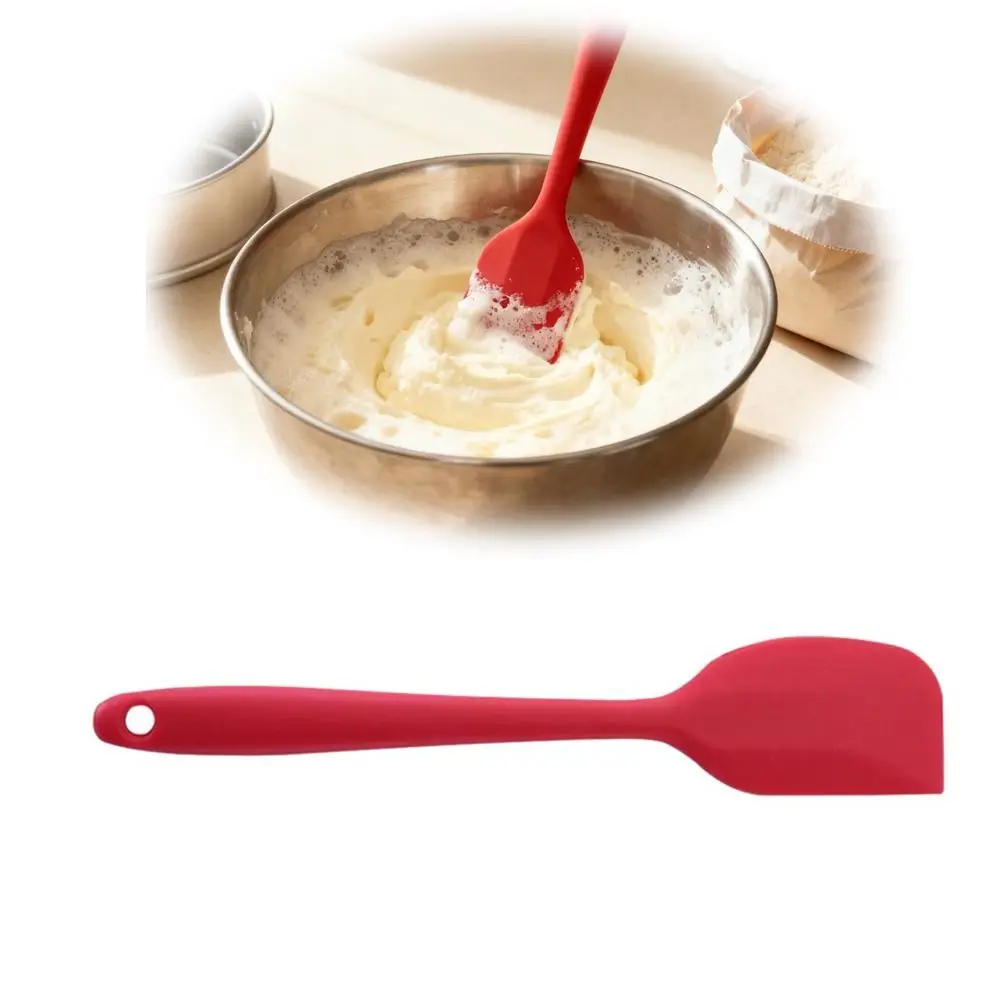 Silicone Silicone Kitchen Spatula Heat Resistant Cold Resistant Food Grade Silicone Silicone Spatula Hanging Hole Apply Stir