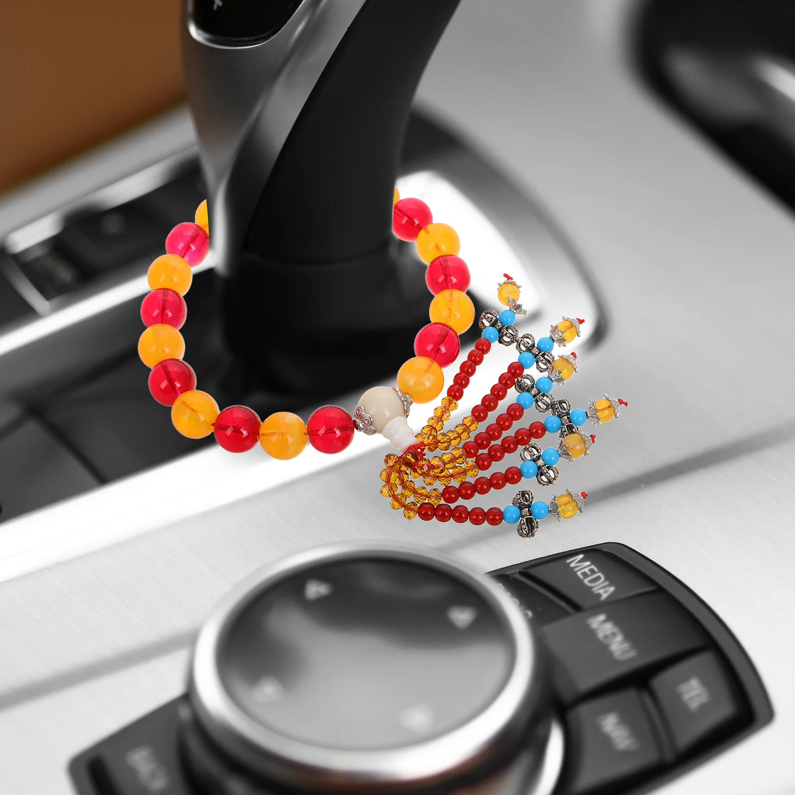 

Car Mirror Hanging Accessories Cute Eye Beads Good Luck Charm Car Interior Decoration Rearview Mirror Pendant Protection