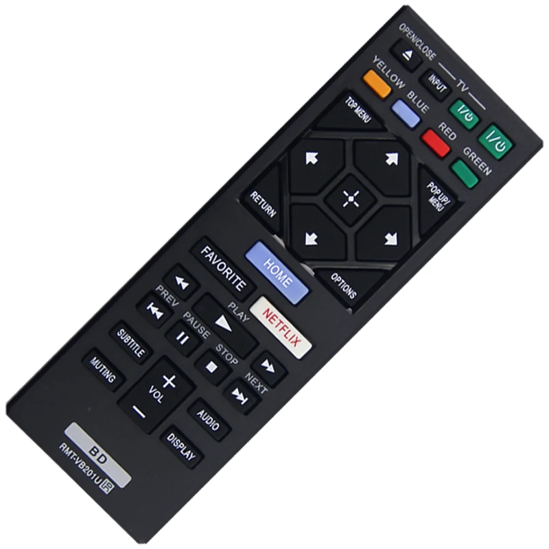 RMT-VB201U Remote Control Compatible with Sony DVD BDP-BX370 BDP-S1700 BDP-S3700 UBP-X700