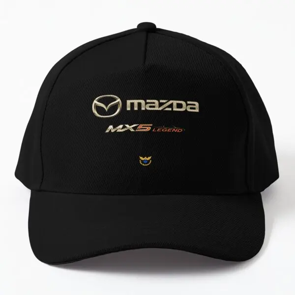 

Mazda Mx 5 T Shirt Baseball Cap Hat Casual Summer Solid Color Sport Bonnet Czapka Fish Women Black Mens Boys Sun Casquette