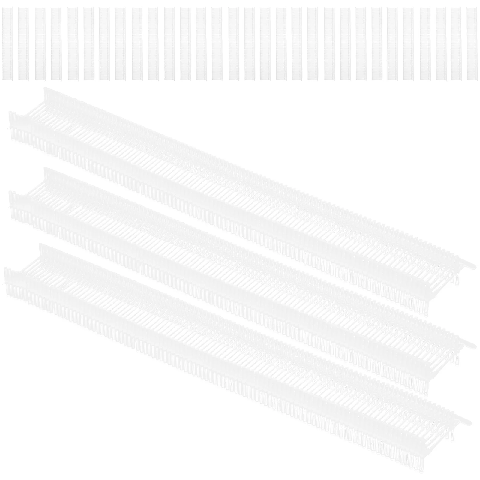 

10000pcs Clothing Fastener Plastic Barb Transparent Sock Packing Accessories Price Tag Locks Hanging Tag Cord Label Security