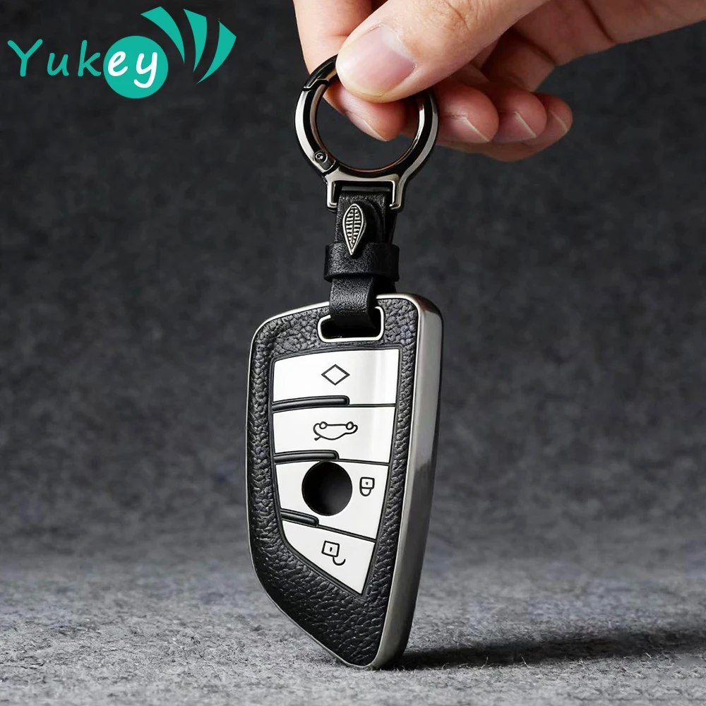 

Чехол-брелок для ключей BMW 1, 3, 5, 6, 7 серий, X1, X3, X5, X6, X7, G20, G30, G11, F15, F16, G01, G02, F48, кожаный, из ТПУ, для бесключевого доступа