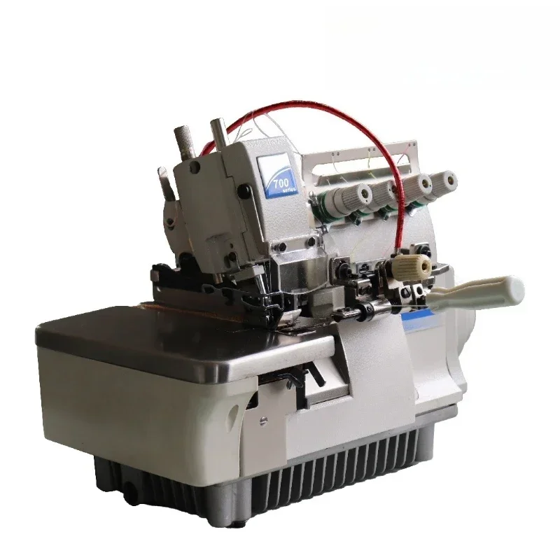 Pleating overlock sewing machine Five-thread edge locking Wrinkling Sewing Edge copying