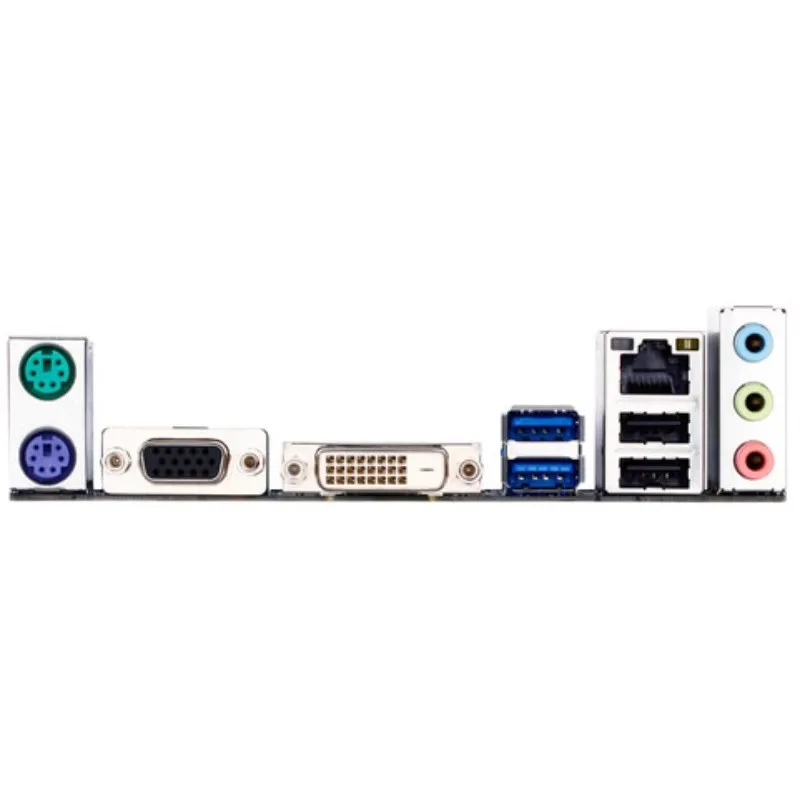 

I/O IO Shield Back Plate Blende Bracket For GIGABYTE GA-H81M-S2V GA-H110M-S2V Computer Chassis Motherboard Backplate Baffle