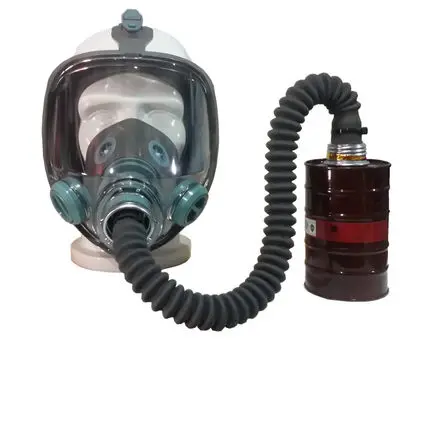 0.5m/1m/5m/10m 40MM Black Interface Gas Mask Snorkel Wear Resistant Anti-aging Filter Connecting Pipe