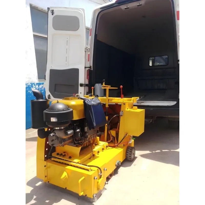 Hand Push Road Surface Milling Equipment High Wear Resistant Concrete Asphalt Deep Roughening Machine