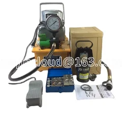 Electric Hydraulic Clamp 6-300 Split Hydraulic Cable Wire Crimper Co-300c Press Machine Pull Wire Copper Aluminum Nose