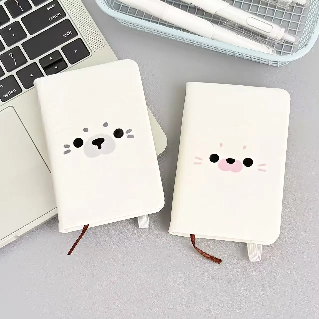 Japanese Simple Little Seal Expression A7 Handbook, Soft Animal Expression, Portable Notebook, Students Can Write It Down