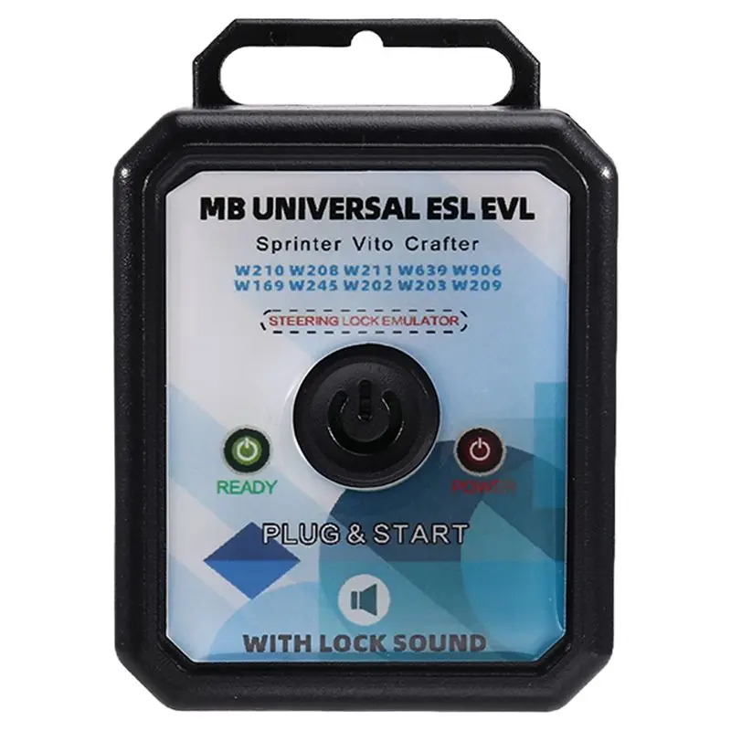 M45K-Car ESL ELV Universal Steering Lock Emulator With Lock Sound For Mercedes Benz Sprinter Vito Crafter W210 W208 W211 W639