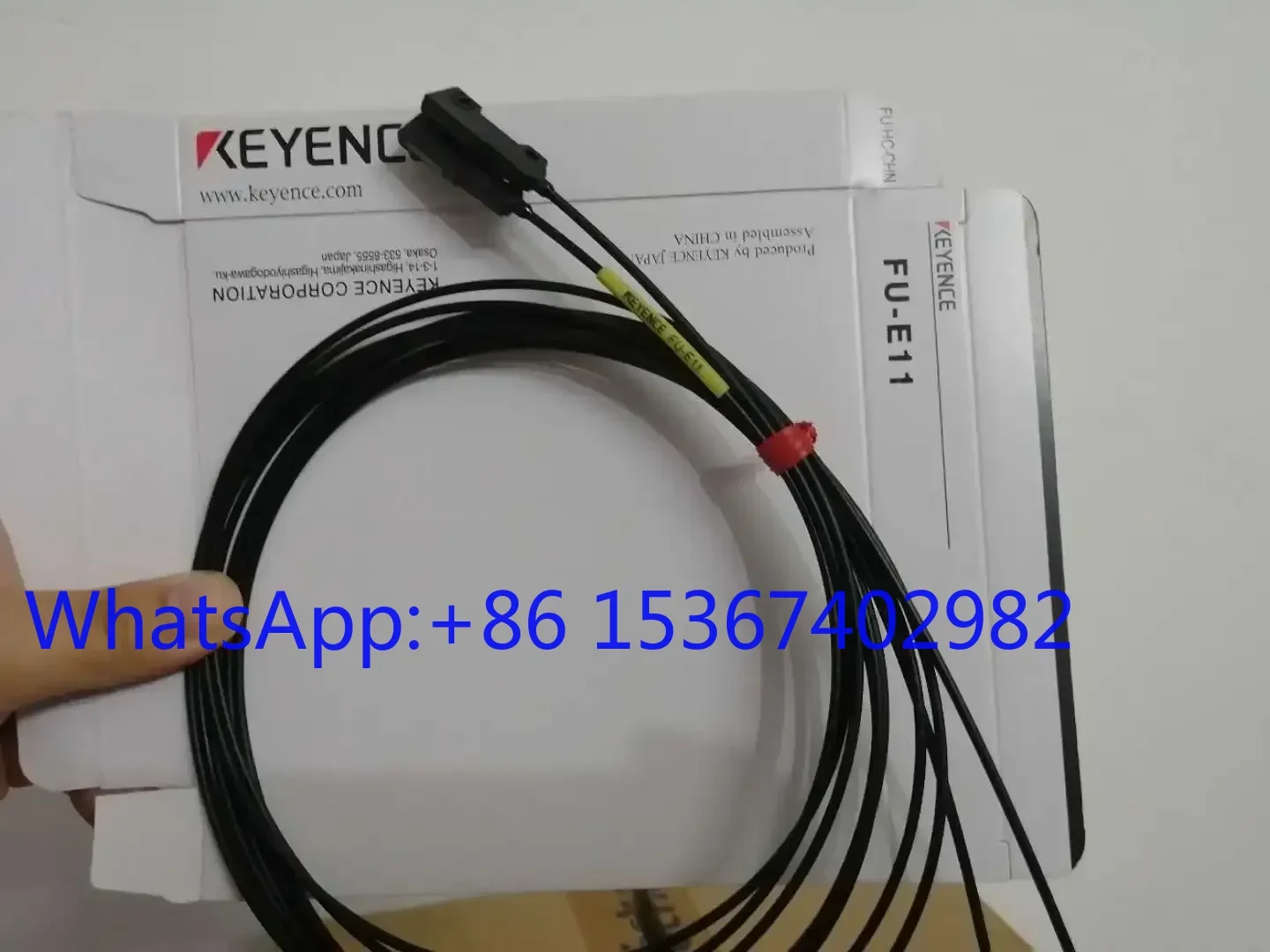 New KEYENCE optical fiber sensor FU-E11 anti-bending optical fiber amplifier original genuine