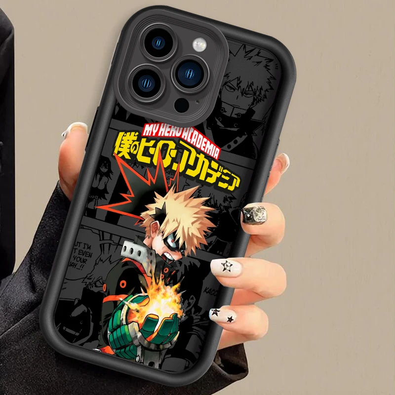 My Hero Academia Anime Phone Case for Samsung S25 S24 S23 S22 S21 S20 Note 20 FE Plus Ultra 5G Soft Silicone TPU Cover