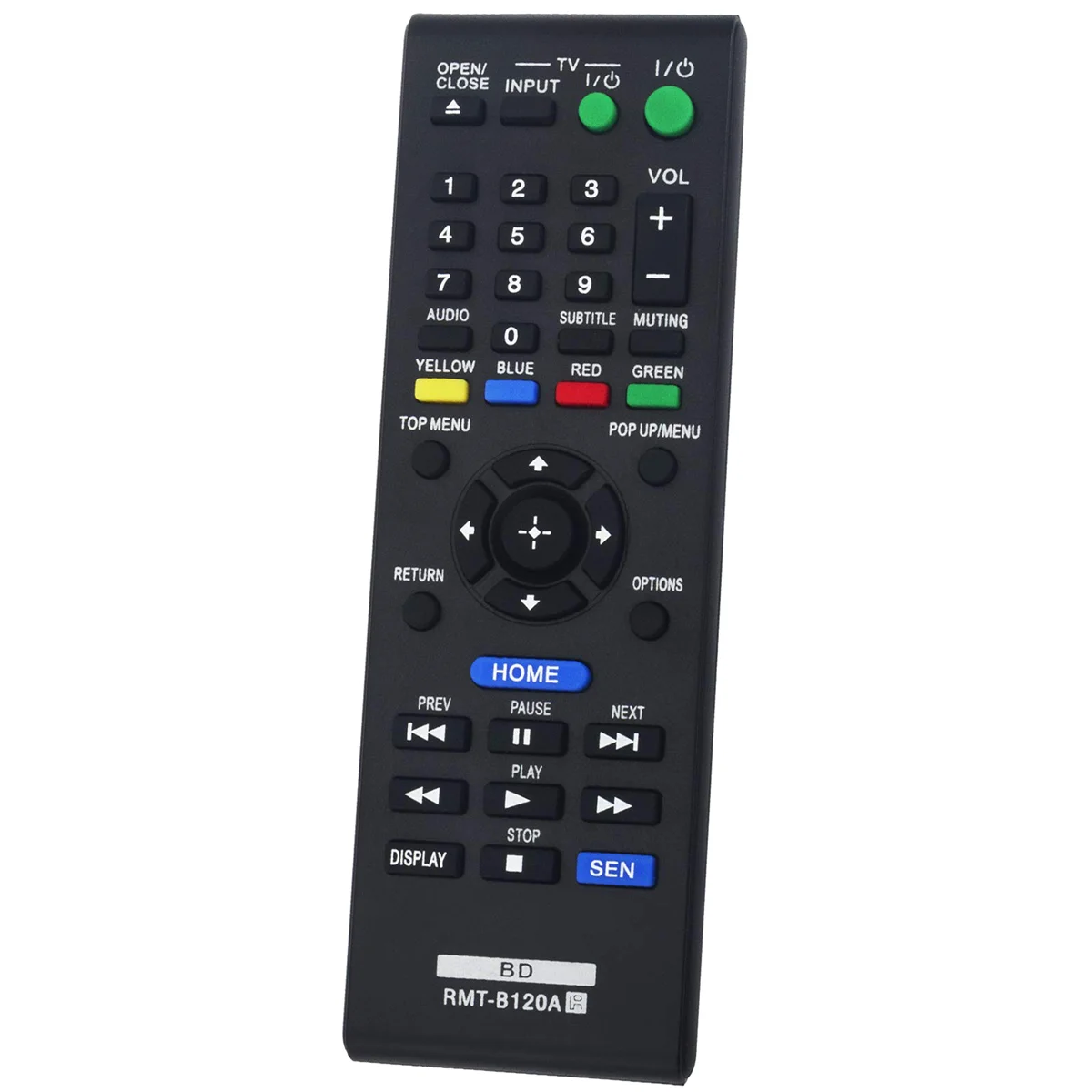 OIIRGO-RMT-B120A Pilot zdalnego sterowania do odtwarzacza DVD Sony 3D Blu-Ray Disc BDP-S5100 BDP-S1100 BDP-S3100 BDP-S190 BDP-S590
